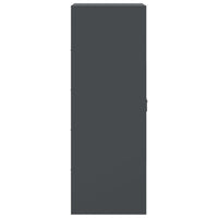 Credenza-Buffet-Armadio da cucina Antracite 34,5x39x107 cm in Acciaio 379609