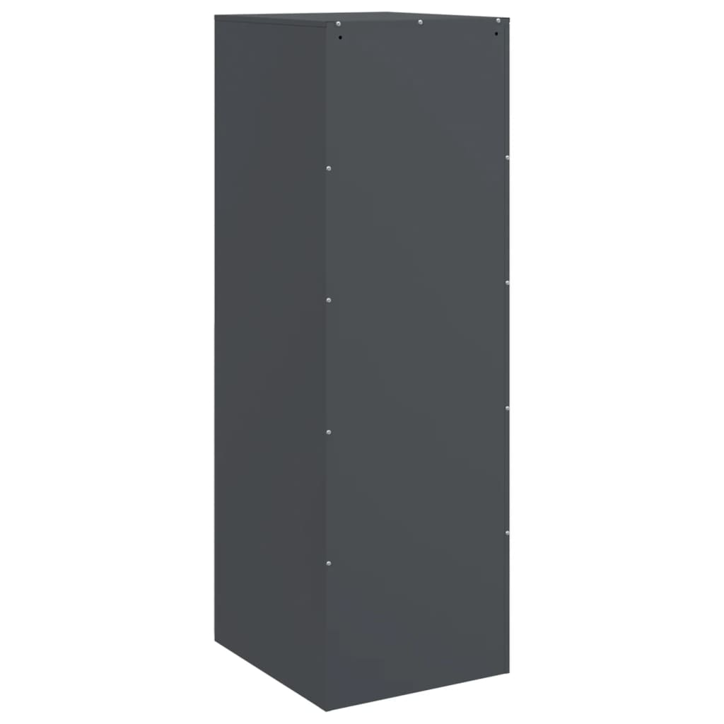 Credenza-Buffet-Armadio da cucina Antracite 34,5x39x107 cm in Acciaio 379609