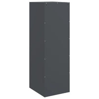 Credenza-Buffet-Armadio da cucina Antracite 34,5x39x107 cm in Acciaio 379609