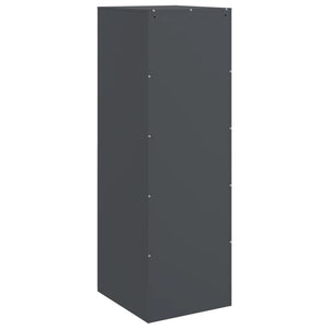 Credenza-Buffet-Armadio da cucina Antracite 34,5x39x107 cm in Acciaio 379609