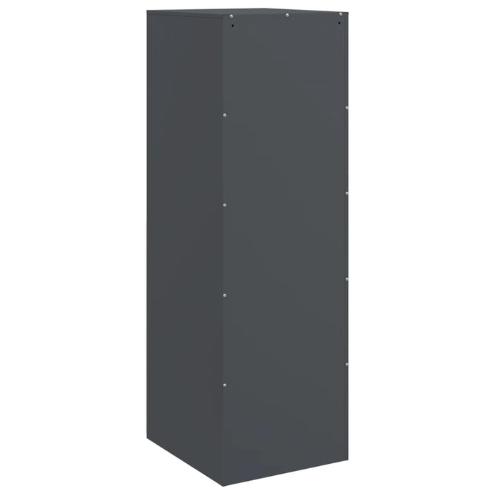 Credenza-Buffet-Armadio da cucina Antracite 34,5x39x107 cm in Acciaio 379609