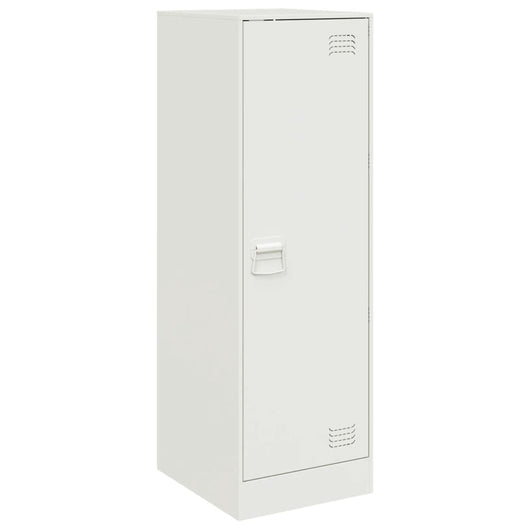 Credenza Bianca 34,5x39x107 cm in Acciaio 841708