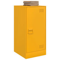 Credenza Giallo Senape 34,5x39x73 cm in Acciaio