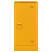Credenza Giallo Senape 34,5x39x73 cm in Acciaio