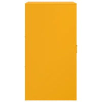 Credenza Giallo Senape 34,5x39x73 cm in Acciaio
