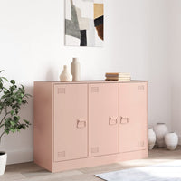 Credenza-Buffet-Armadio da cucina Rosa 99x39x73 cm in Acciaio