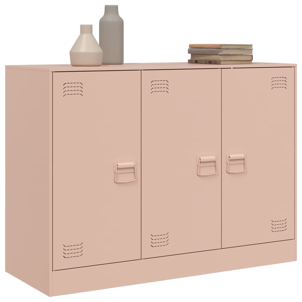 Credenza Rosa 99x39x73 cm in Acciaio 841722