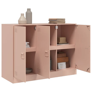 Credenza Rosa 99x39x73 cm in Acciaio 841722