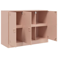 Credenza Rosa 99x39x73 cm in Acciaio 841722