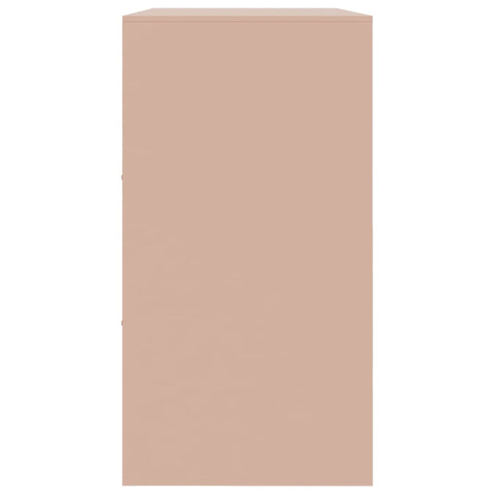 Credenza Rosa 99x39x73 cm in Acciaio 841722