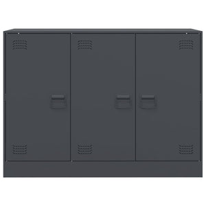 Credenza Antracite 99x39x73 cm in Acciaio 841723