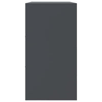 Credenza Antracite 99x39x73 cm in Acciaio 841723