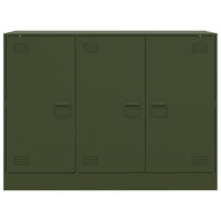 Credenza Verde Oliva 99x39x73 cm in Acciaio 841725
