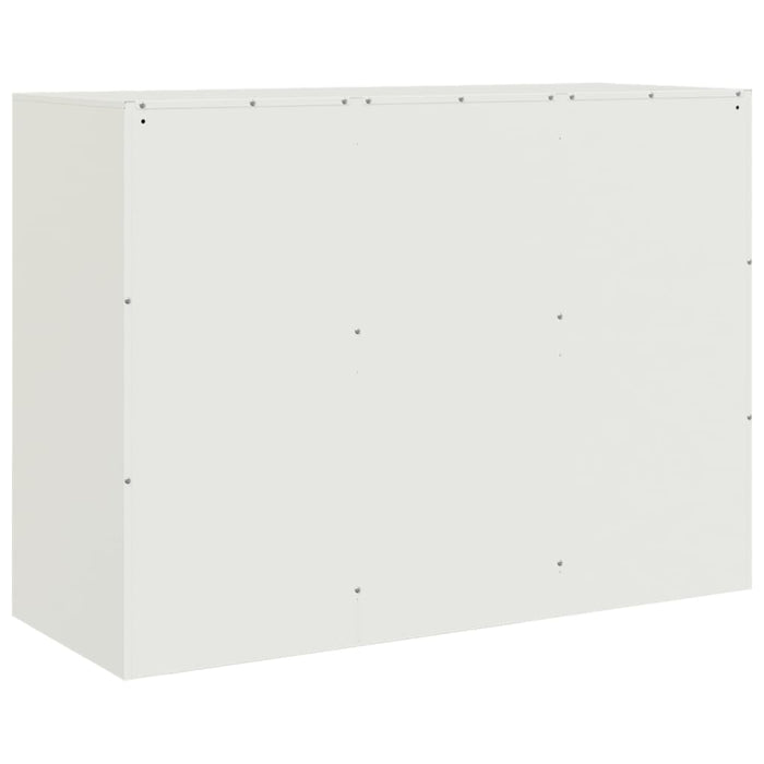 Credenza-Buffet-Armadio da cucina Rosa 99x39x73 cm in Acciaio 709629