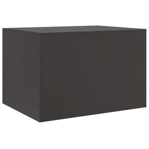 Tavolino da Salotto Nero 67x50x44 cm in Acciaio 841727