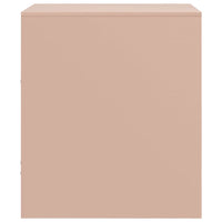 Comodini 2 pz Rosa 34,5x39x44 cm in Acciaio 841754