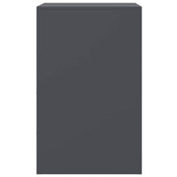 Comodini 2 pz Antracite 34,5x39x62 cm in Acciaio 841780