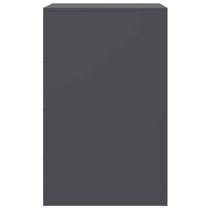 Comodini 2 pz Antracite 34,5x39x62 cm in Acciaio 841780