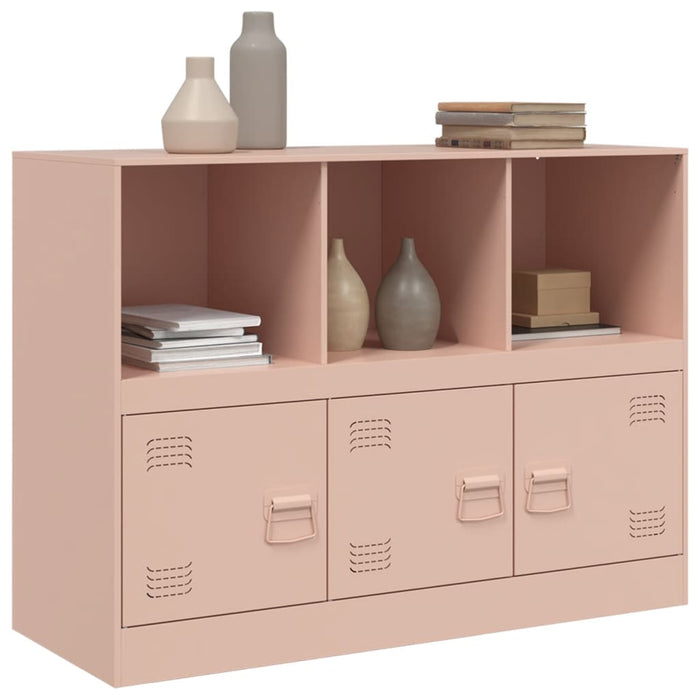 Credenza Rosa 99x39x73 cm in Acciaio 841788
