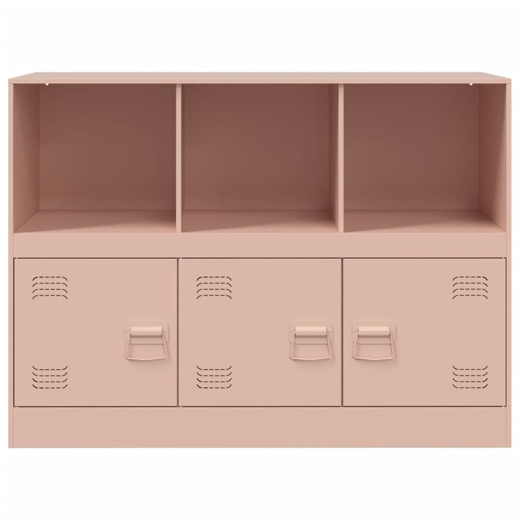 Credenza Rosa 99x39x73 cm in Acciaio 841788
