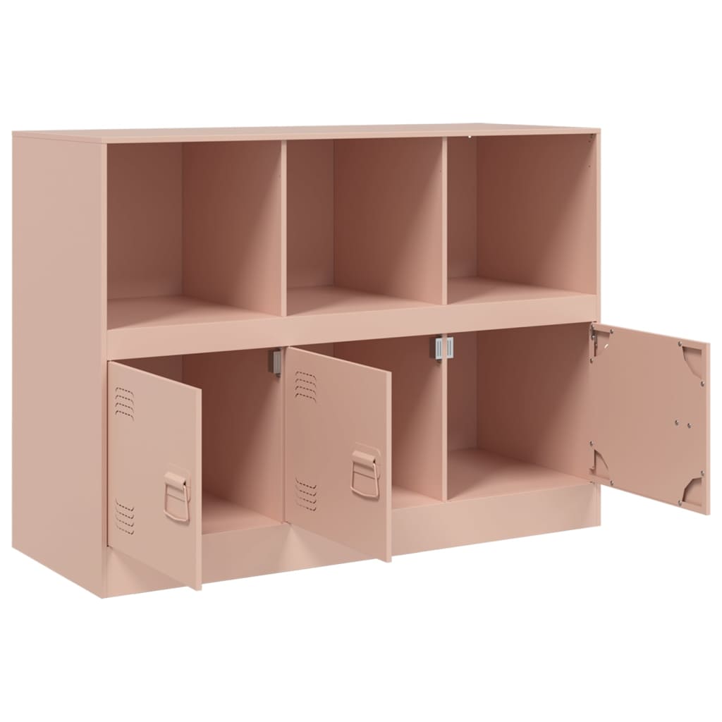 Credenza Rosa 99x39x73 cm in Acciaio 841788
