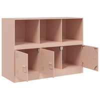 Credenza Rosa 99x39x73 cm in Acciaio 841788