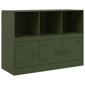 Credenza Verde Oliva 99x39x73 cm in Acciaio 841791