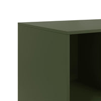 Credenza Verde Oliva 99x39x73 cm in Acciaio 841791
