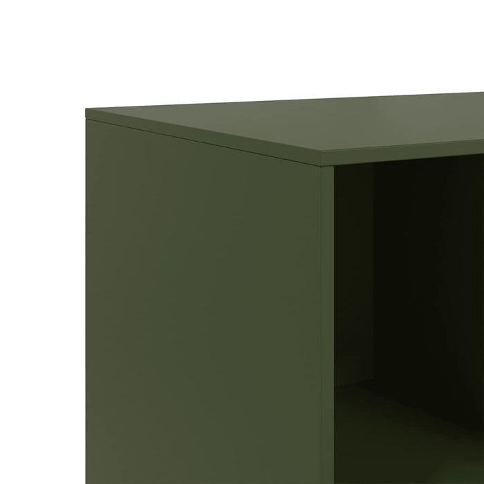 Credenza Verde Oliva 99x39x73 cm in Acciaio 841791