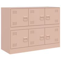 Credenza-Buffet-Armadio da cucina Rosa 99x39x73 cm in Acciaio 913350