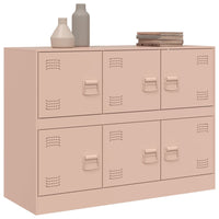 Credenza Rosa 99x39x73 cm in Acciaio 841794
