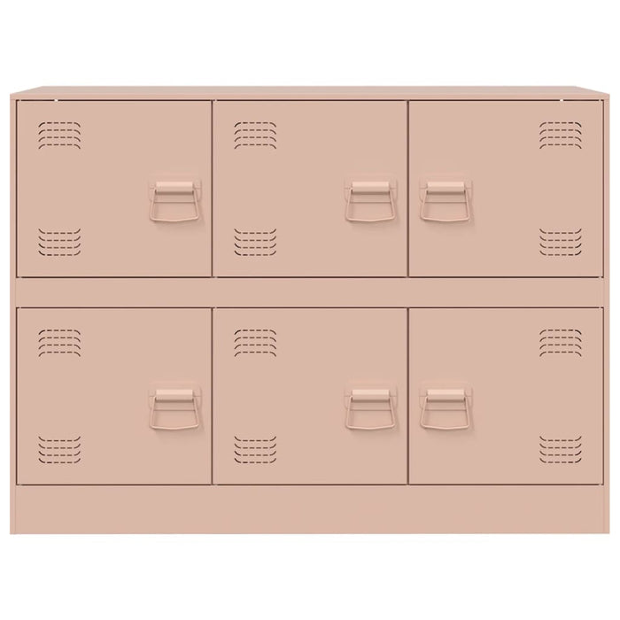 Credenza Rosa 99x39x73 cm in Acciaio 841794