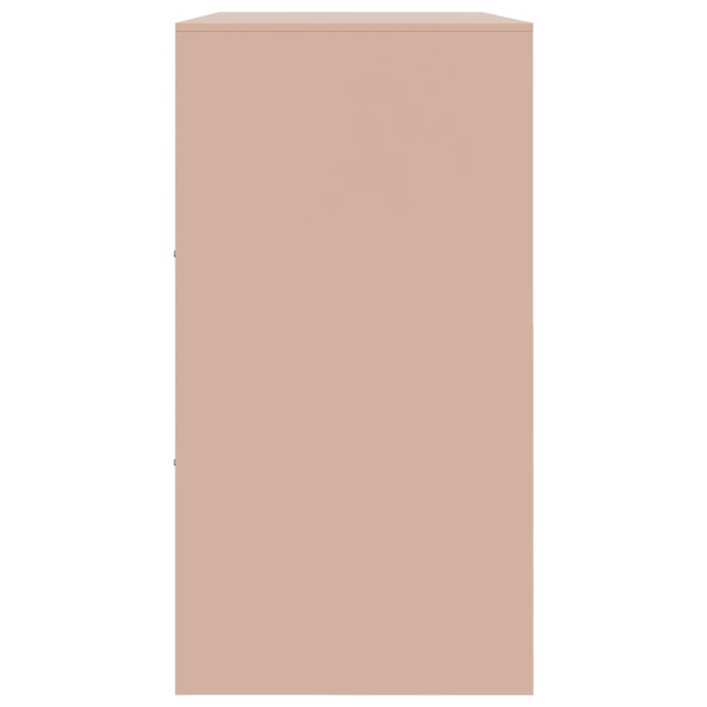 Credenza-Buffet-Armadio da cucina Rosa 99x39x73 cm in Acciaio 913350