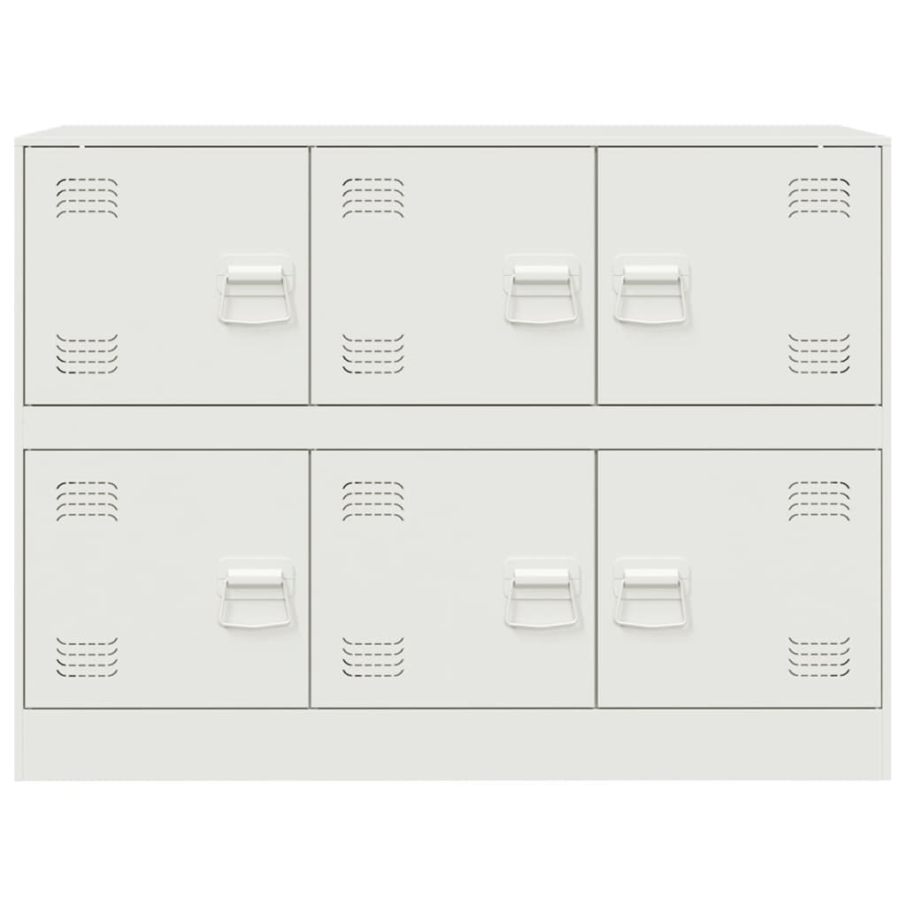 Credenza-Buffet-Armadio da cucina Rosa 99x39x73 cm in Acciaio 189184