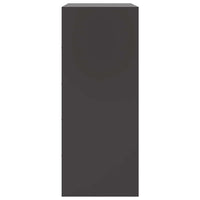 Credenza Nera 67x39x95 cm in Acciaio 841799