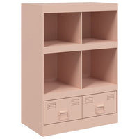 Credenza-Buffet-Armadio da cucina Rosa 67x39x95 cm in Acciaio