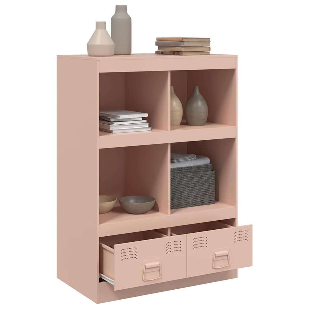 Credenza-Buffet-Armadio da cucina Rosa 67x39x95 cm in Acciaio