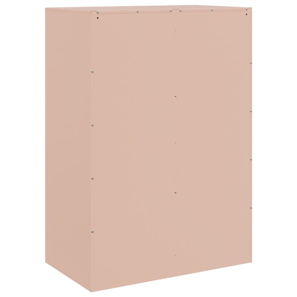 Credenza Rosa 67x39x95 cm in Acciaio 841800