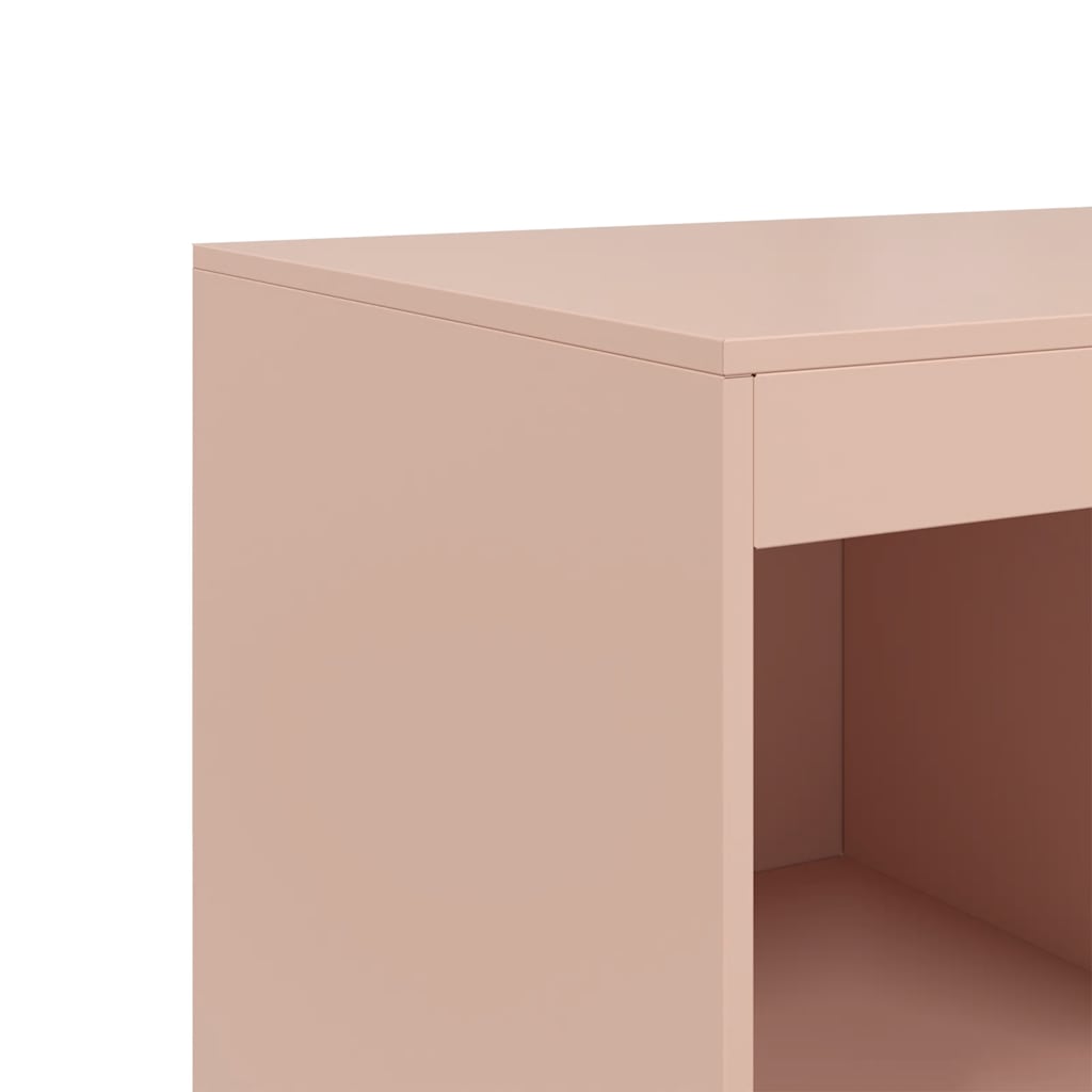 Credenza Rosa 67x39x95 cm in Acciaio 841800