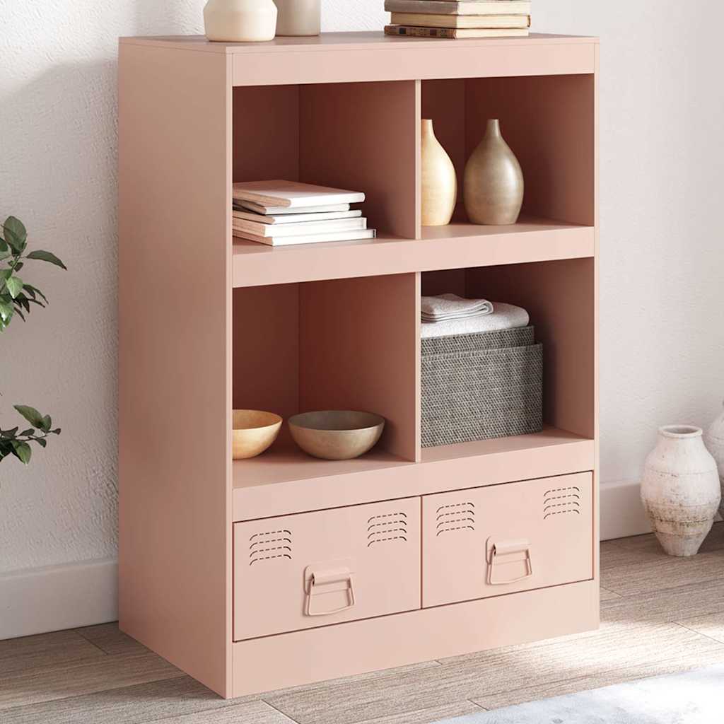 Credenza Rosa 67x39x95 cm in Acciaio 841800