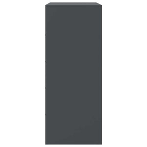 Credenza-Buffet-Armadio da cucina Antracite 67x39x95 cm in Acciaio