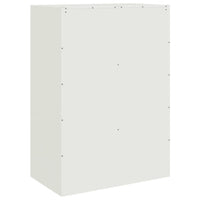 Credenza Bianca 67x39x95 cm in Acciaio 841804