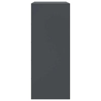 Credenza Antracite 67x39x95 cm in Acciaio 841807