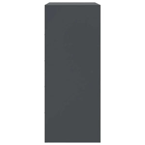 Credenza Antracite 67x39x95 cm in Acciaio 841807