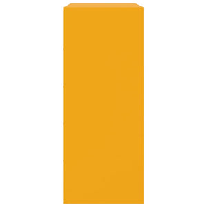 Credenza Giallo Senape 67x39x95 cm in Acciaio 841808