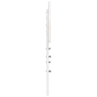 Testiera Bianca 75 cm in Legno Massello di Pino 842523