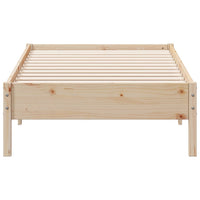 Letto senza Materasso 90x200 cm in Legno Massello di Pino 842710