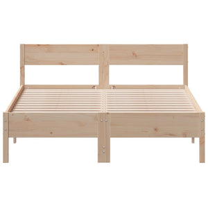 Letto senza Materasso 120x190 cm in Legno Massello di Pino 842774