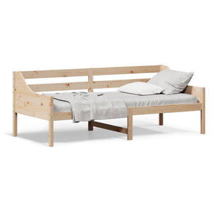 vidaXL Dormeuse senza Materasso 80x200 cm in Legno Massello di Pino