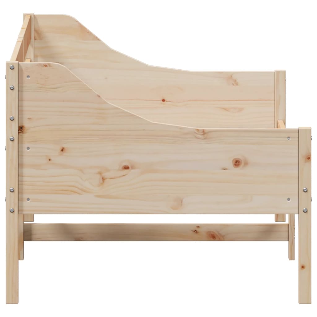 Dormeuse senza Materasso 100x200 cm in Legno Massello di Pino 842834